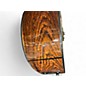 Used Lag Guitars TRAMONTANE Natural Acoustic Electric Guitar