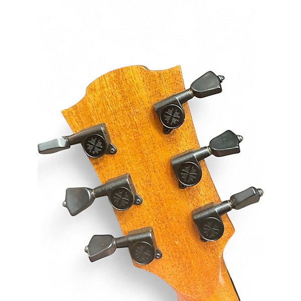 Used Lag Guitars TRAMONTANE Natural Acoustic Electric Guitar