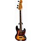 Used Fender 1966 American Vintage Jazz Bass 3 Color Sunburst Electric Bass Guitar thumbnail