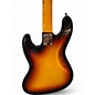 Used Fender 1966 American Vintage Jazz Bass 3 Color Sunburst Electric Bass Guitar