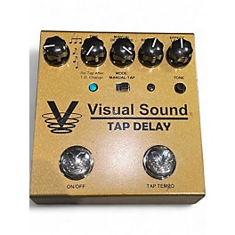 Used Visual Sound V3SD Single Tap Delay Effect Pedal