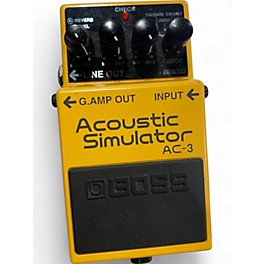 Used BOSS AC3 Acoustic Simulator Effect Pedal