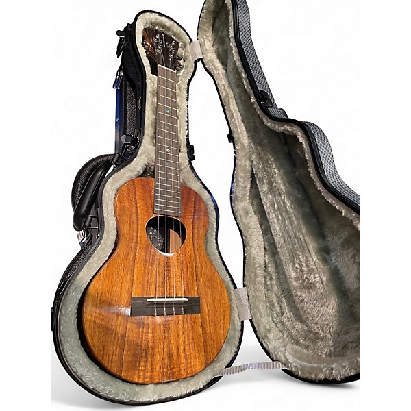 Used K Aloha Silver Tenor Natural Ukulele