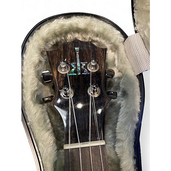 Used K Aloha Silver Tenor Natural Ukulele