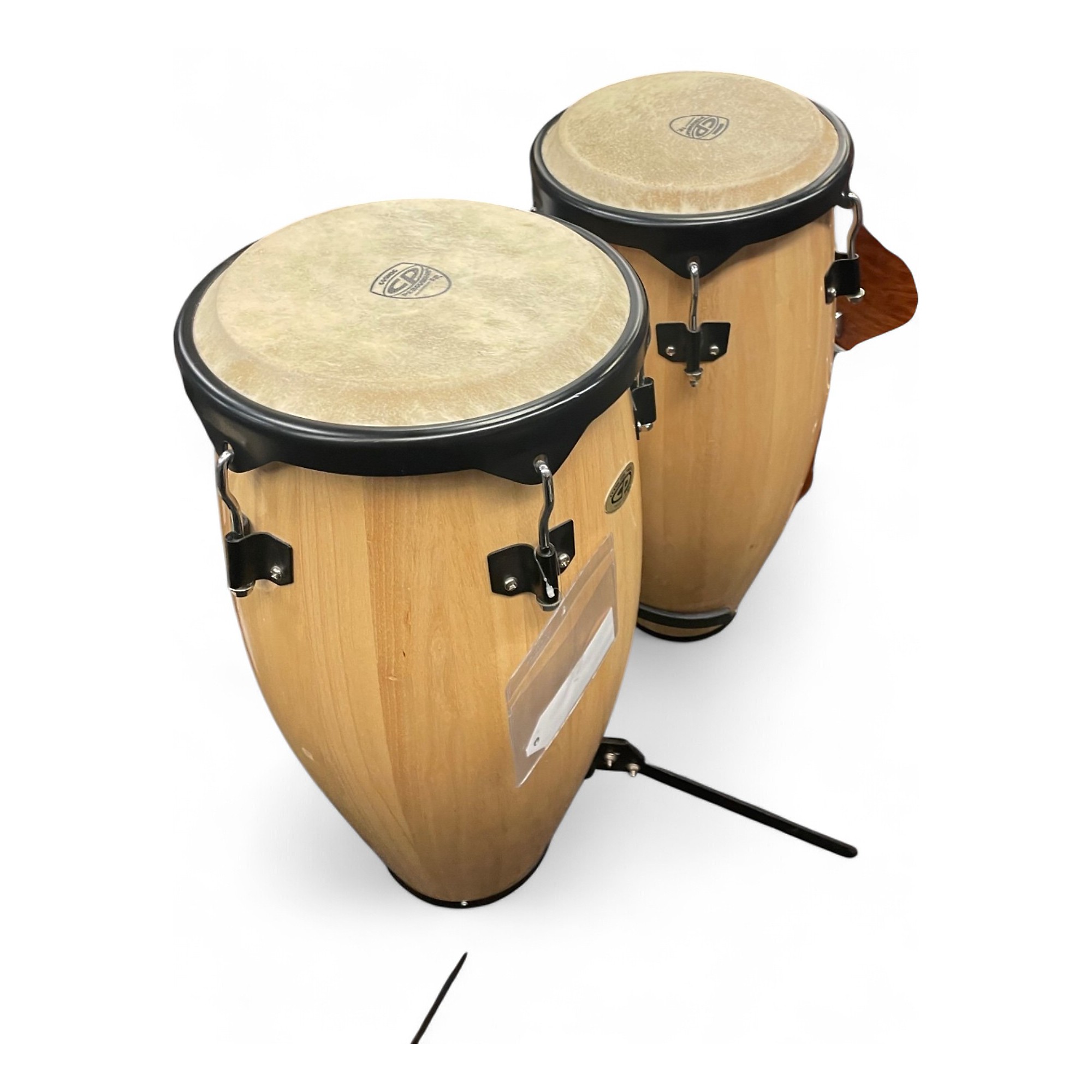 スタンドつき LP ボンゴ CPシリーズ COSMIC PERCUSSION Cosmic Percussion Bongo Drums - CP By LP - 8” & 7” Natural