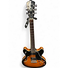 Used Washburn HB30 sunburst Hollow Body Electric Guitar