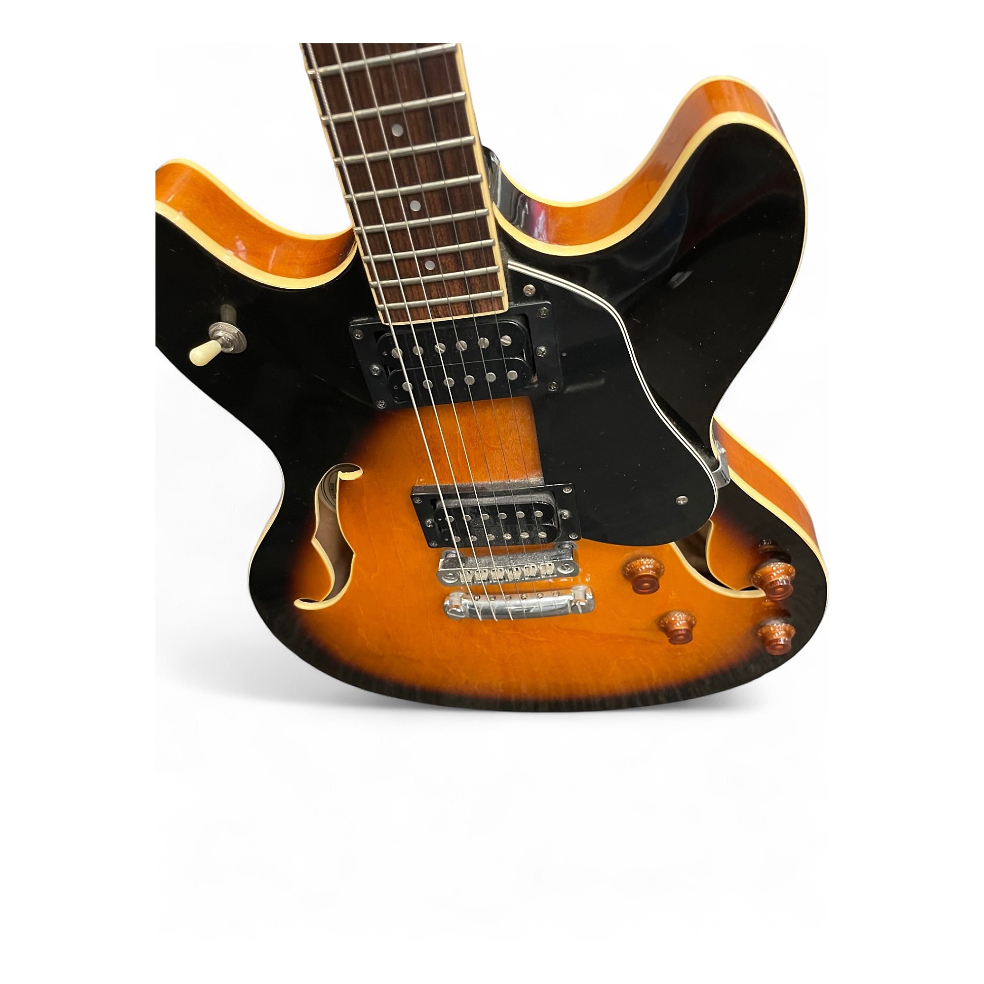Washburn HB-30 サンバースト Used Washburn HB30 sunburst Hollow Body Electric Guitar