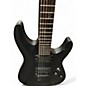 Used Schecter Guitar Research Diamond Series Black Solid Body Electric Guitar