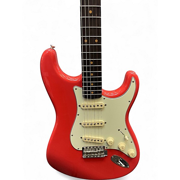 Used Fender American Vintage II 1961 Fiesta Red Solid Body Electric Guitar