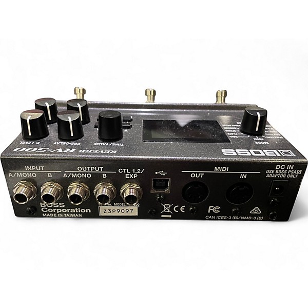 Used BOSS RV500 Reverb Effect Pedal