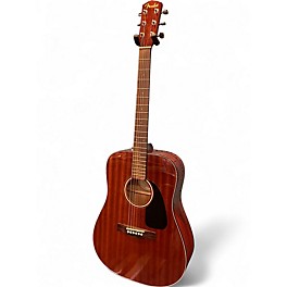 Used Fender CD60 Dreadnought Mahogany Acoustic Guitar