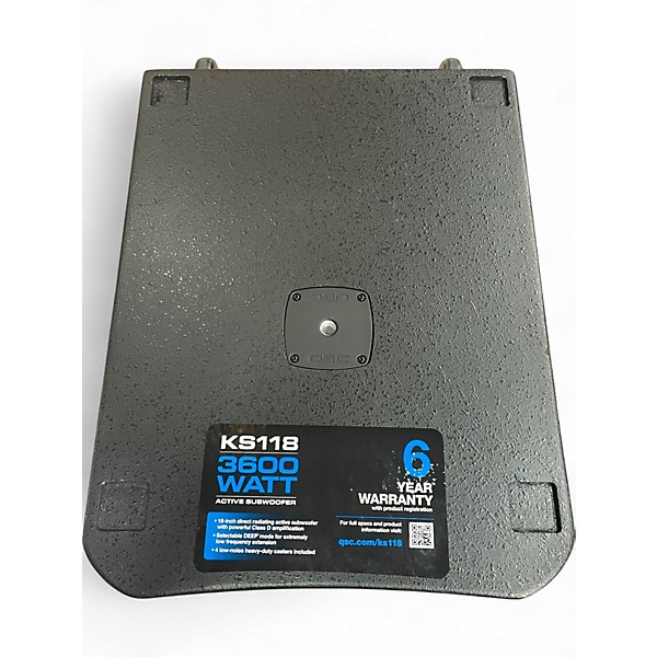 Used QSC KS118NA Powered Subwoofer