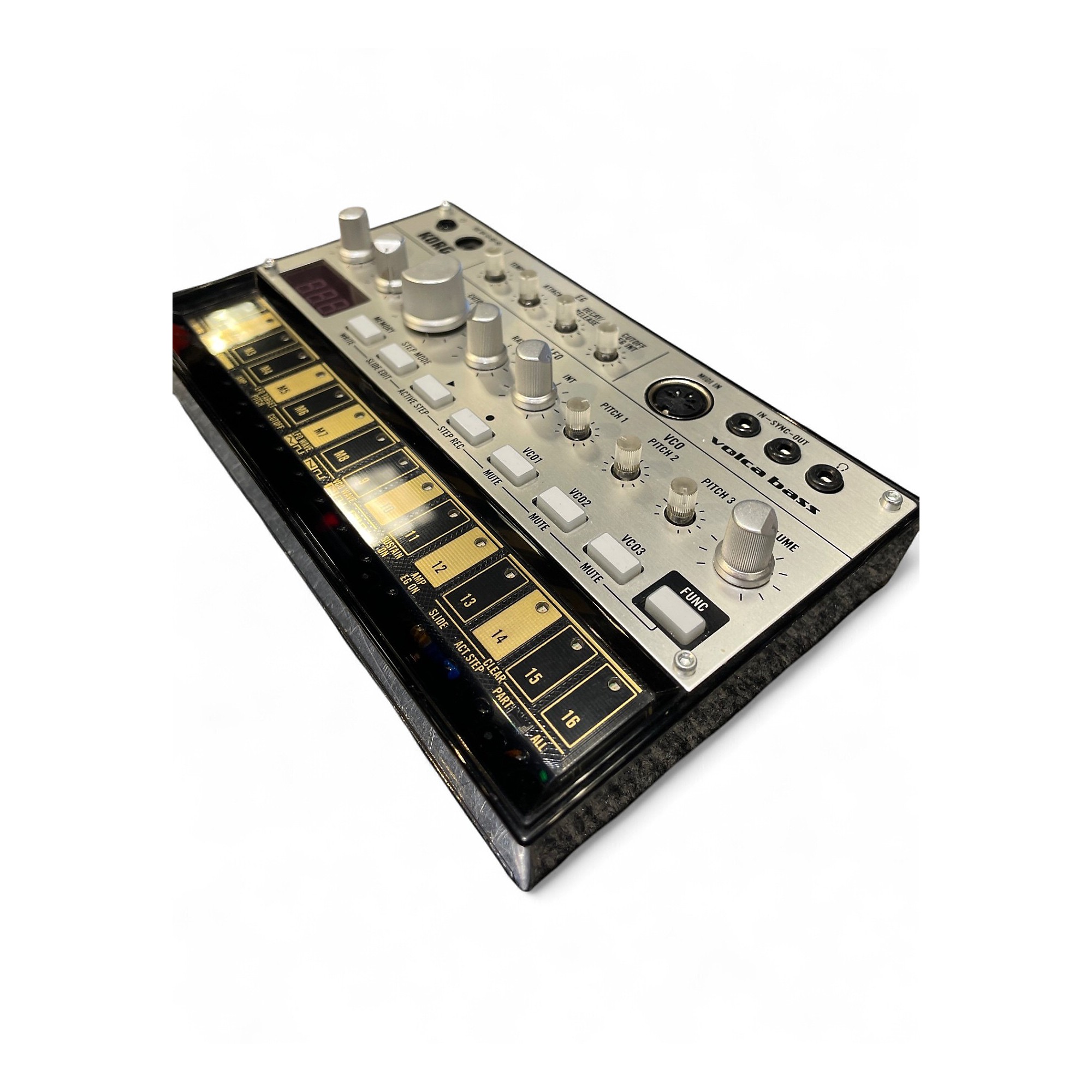 【訳アリ・動作確認済】KORG Volca Bass Korg Volca Bass Analog Bass Machine POWER & CABLE RIG