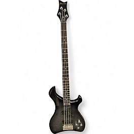 Used Harley Benton Marques 4 Black Electric Bass Guitar