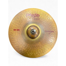 Used Paiste 16in 3000 Rude Crash/Ride Cymbal