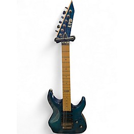 Used ESP MH103 Metallic Aqua Marine Solid Body Electric Guitar