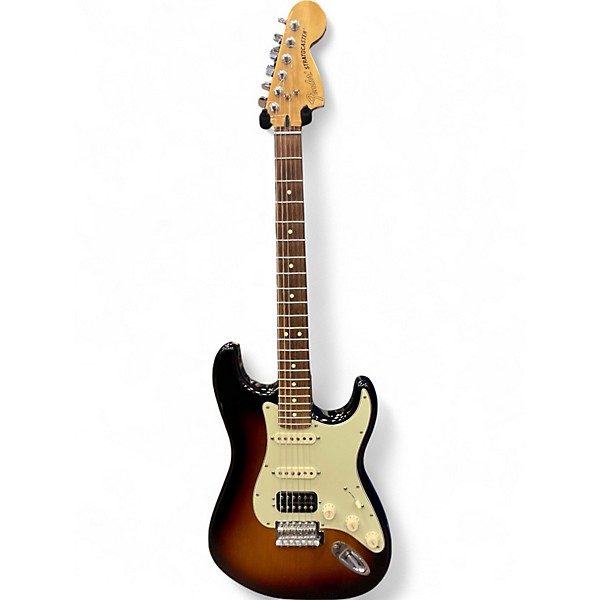 Used Fender Deluxe Lone Star Stratocaster 2 Color Sunburst Solid Body Electric Guitar