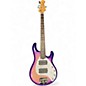 Used Ernie Ball Music Man StingRay 5 Special HH Purple Sunset Electric Bass Guitar thumbnail