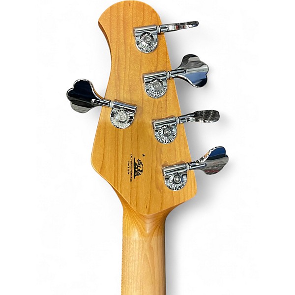 Used Ernie Ball Music Man StingRay 5 Special HH Purple Sunset Electric Bass Guitar