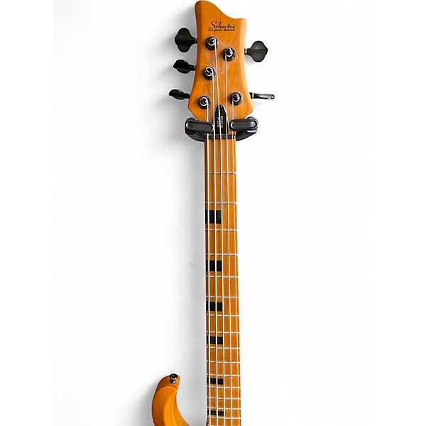 Used Schecter Guitar Research Riot 5 Natural Solid Body Electric Guitar