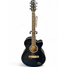 Used Ventura V16 Black Acoustic Electric Guitar