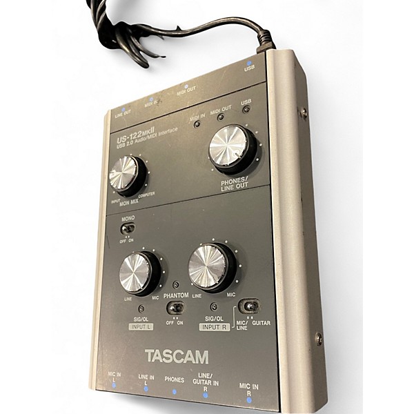 Used TASCAM us122 mkII Audio Interface