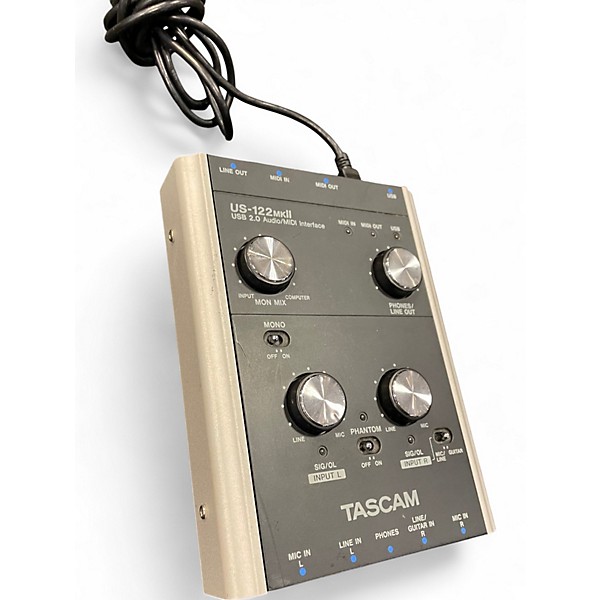 Used TASCAM us122 mkII Audio Interface