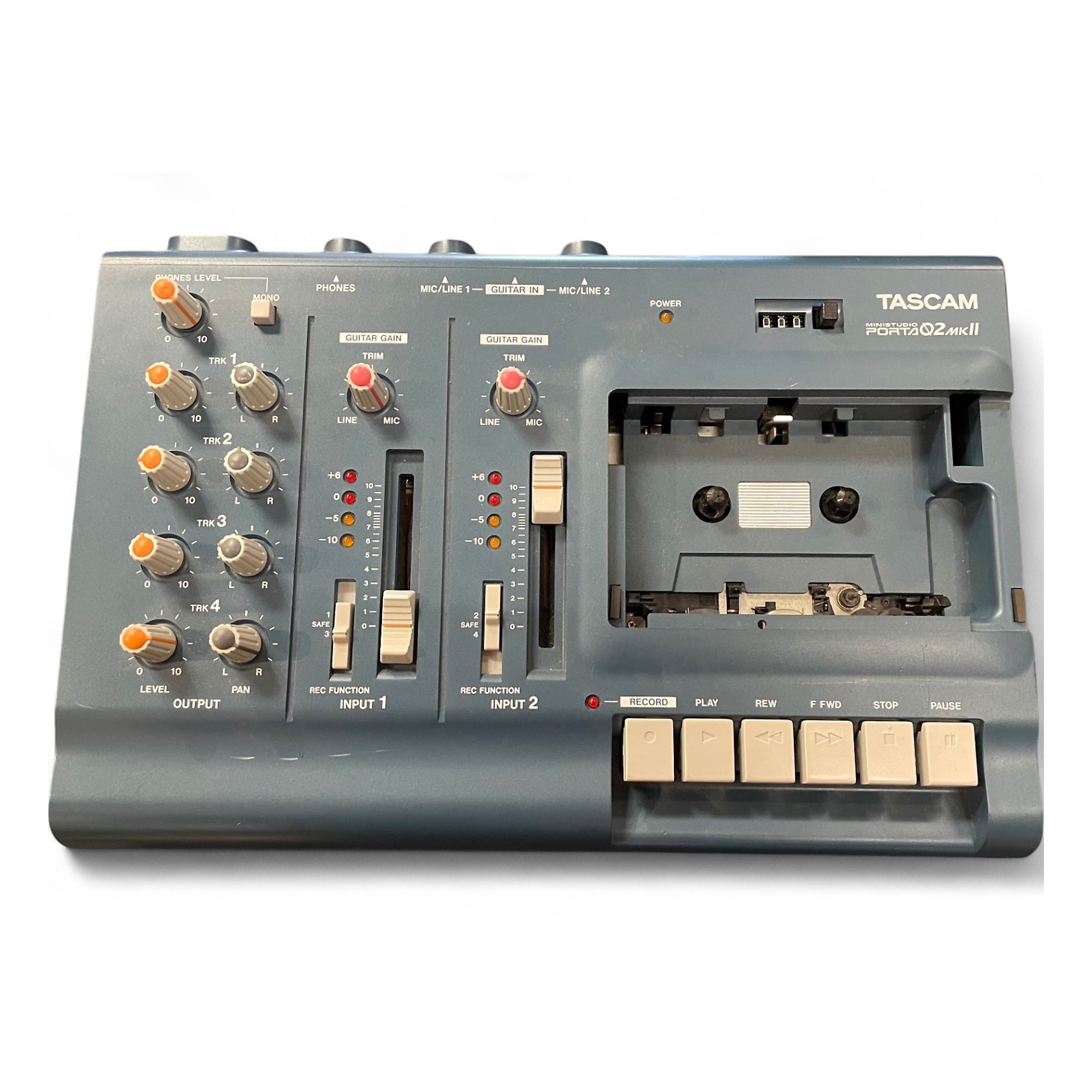 TASCAM MINISTUDIO PORTA02 本体 Used TASCAM Porta 02 Ministudio 4-Track Cassette MultiTrack