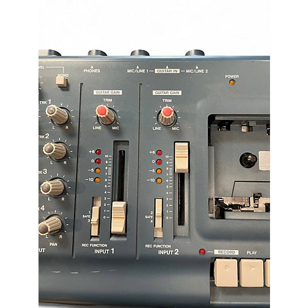 Used TASCAM Porta 02 Ministudio 4-Track Cassette MultiTrack
