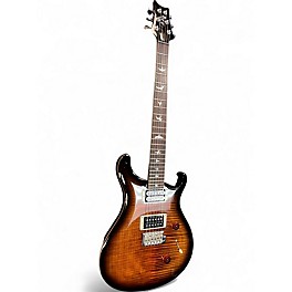 Used PRS SE Custom 24 BLACK GOLD SUNBURST Solid Body Electric Guitar