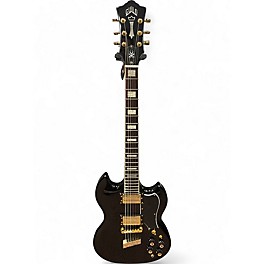 Used Guild Kim Thayil Signature Polara Black Solid Body Electric Guitar