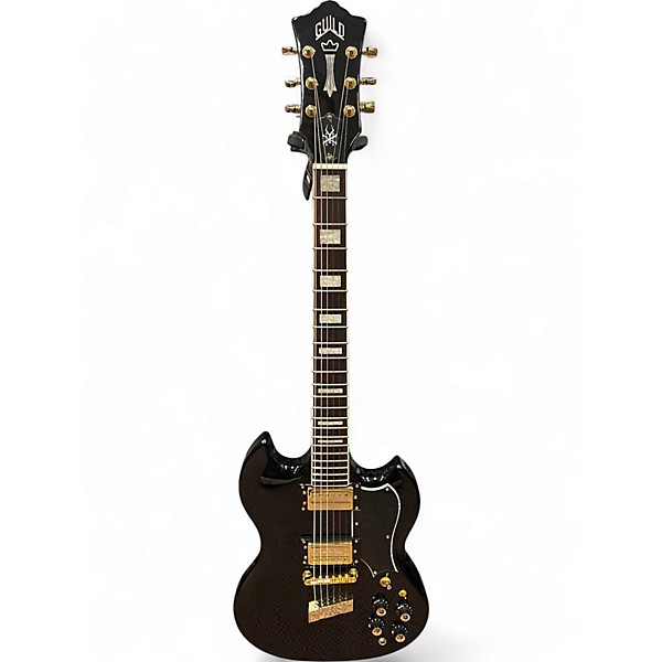 Used Guild Kim Thayil Signature Polara Black Solid Body Electric Guitar