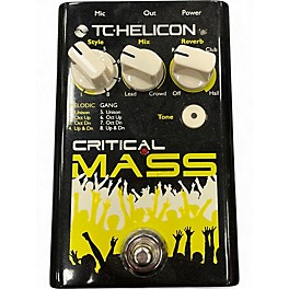 Used TC Helicon Critical Mass Effect Pedal