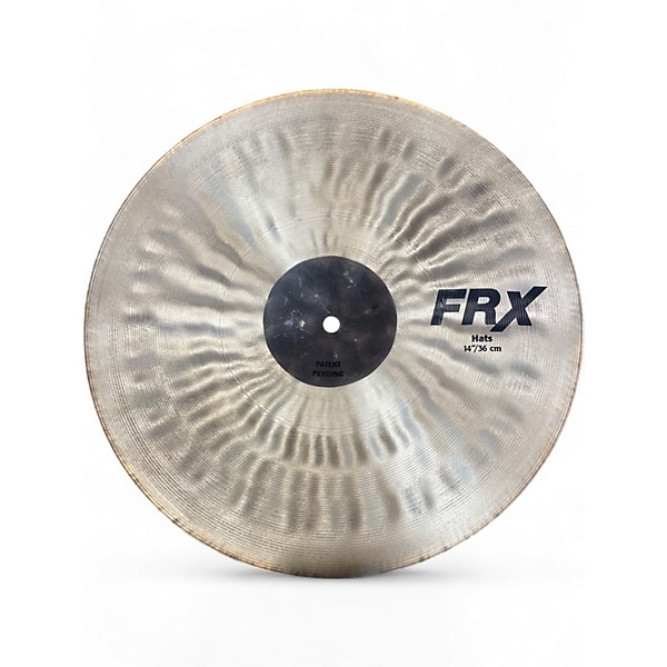 Used SABIAN 14in FRX HIHATS Cymbal