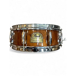 Used Pearl 13X4.5 Omar Hakim Snare Mahogany Drum