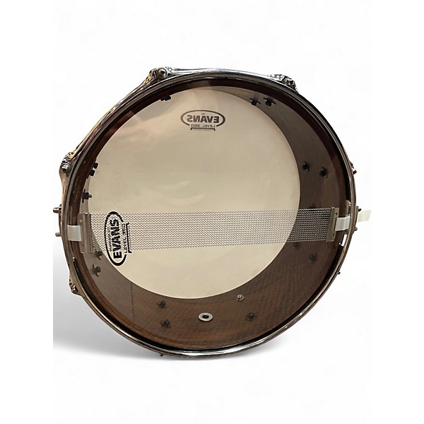 Used Pearl 13X4.5 Omar Hakim Snare Mahogany Drum