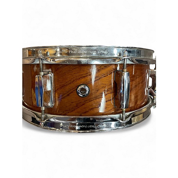Used Pearl 13X4.5 Omar Hakim Snare Mahogany Drum