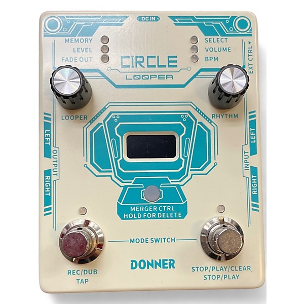 Used Donner Deluxe Looper Pedal