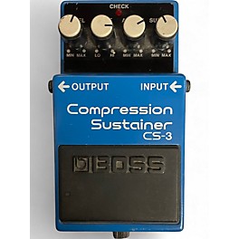 Used BOSS CS3 Compressor Sustainer Effect Pedal