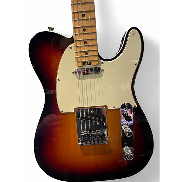 Used Fender American Elite Telecaster 2 Color Sunburst Solid Body Electric Guitar