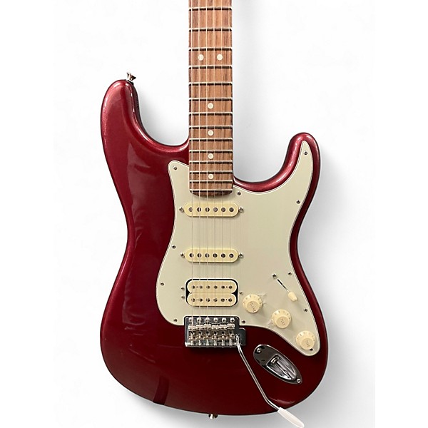 Used Fender American Performer Stratocaster HSS AUBERGINE Solid Body Electric Guitar