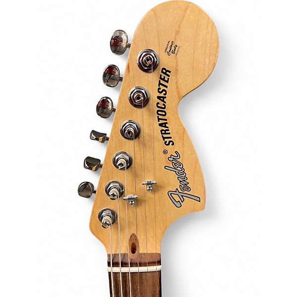 Used Fender American Performer Stratocaster HSS AUBERGINE Solid Body Electric Guitar