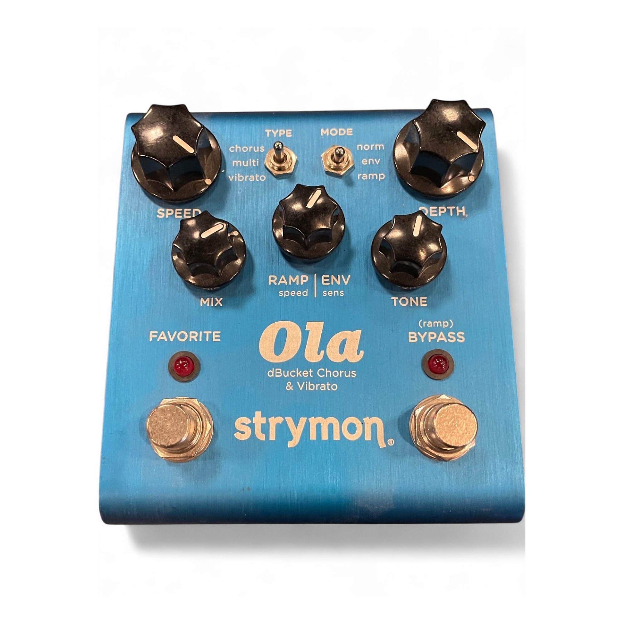 Used Strymon Ola dBucket Chorus and Vibrato Effect Pedal