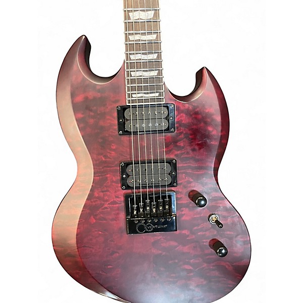 Used ESP LTD Viper1000 Deluxe RED Solid Body Electric Guitar