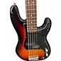 Used Fender American Standard Precision Bass V 5 String 3 Color Sunburst Electric Bass Guitar