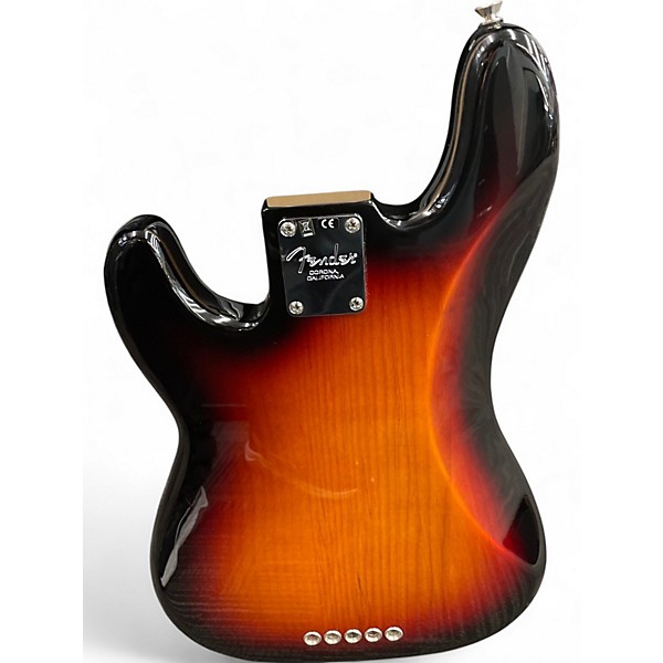 Used Fender American Standard Precision Bass V 5 String 3 Color Sunburst Electric Bass Guitar
