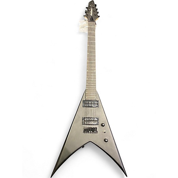 Used Jackson King V JS22 HT 7-String Black Solid Body