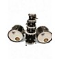 Used 2024 SJC Drums 6 Piece USA CUSTOM Satin Black Drum Kit