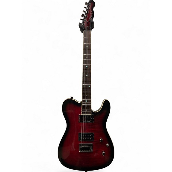 Used Fender Special Edition Custom Telecaster FMT HH Trans Crimson Red Trans Solid Body Electric Guitar