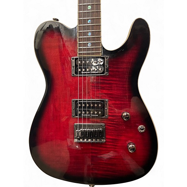 Used Fender Special Edition Custom Telecaster FMT HH Trans Crimson Red Trans Solid Body Electric Guitar